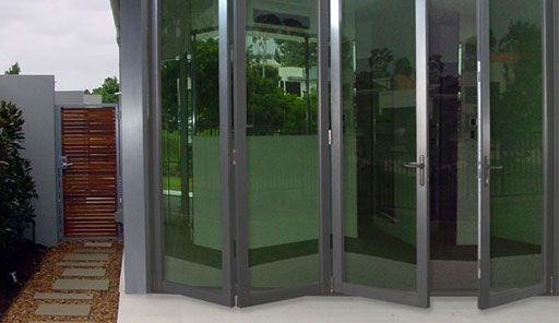 Aluminium bifold doors