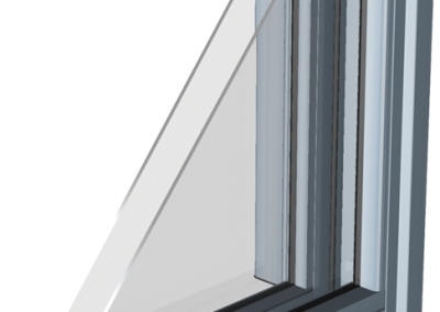 Aluminium sliding windows