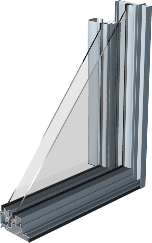 Aluminium sliding windows