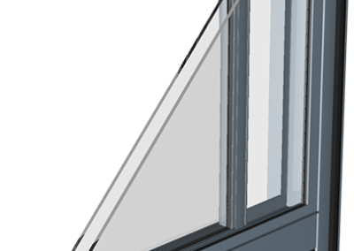 Aluminium sliding windows