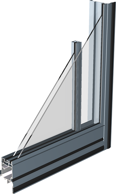 Aluminium sliding windows